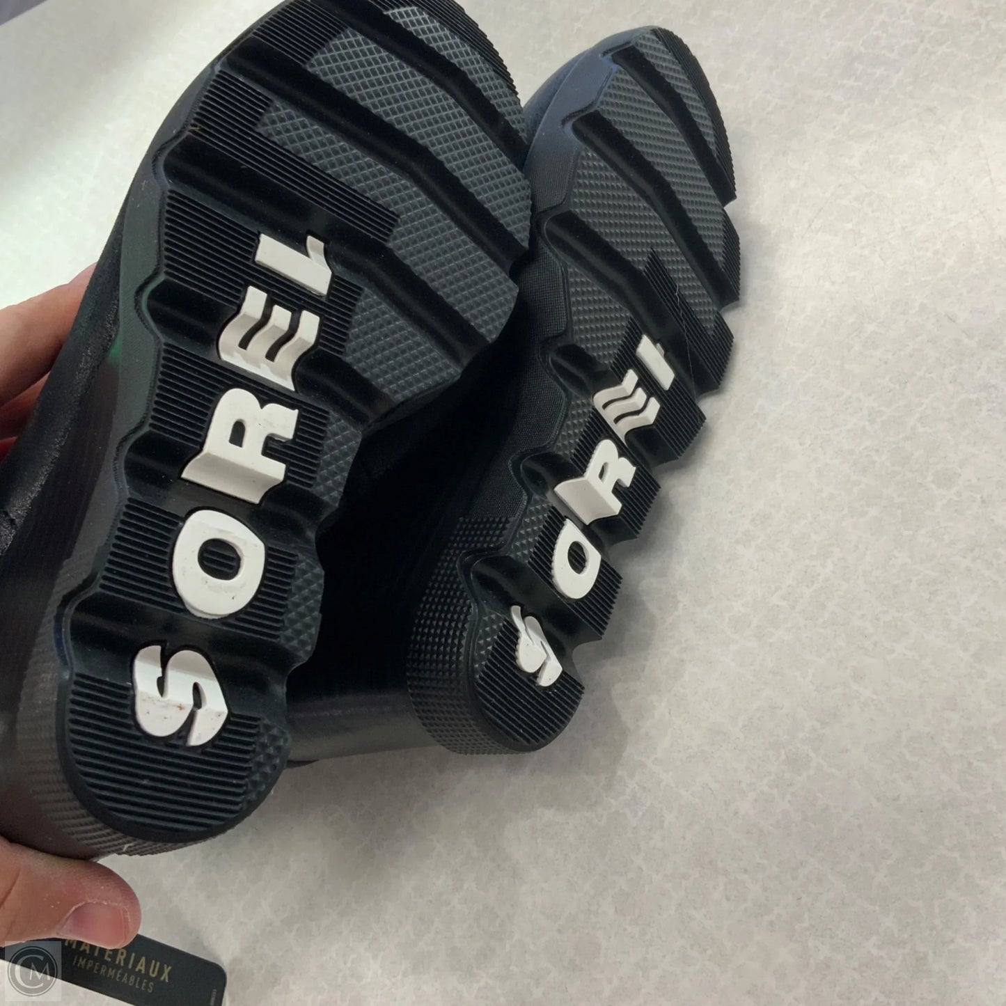 Boots Ankle Heels By Sorel In Black, Size: 7