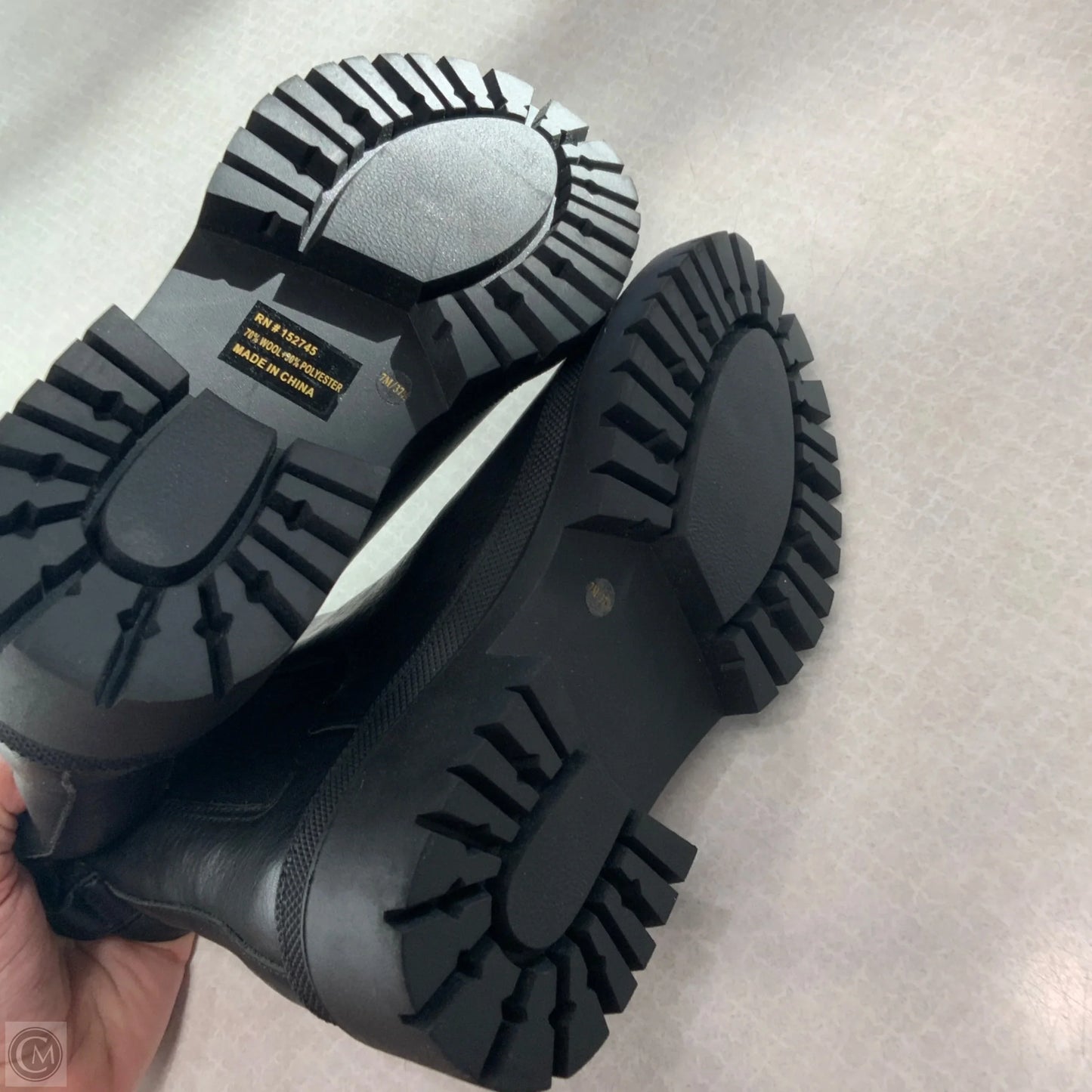 Boots Combat By Lucky Brand In Black, Size: 7