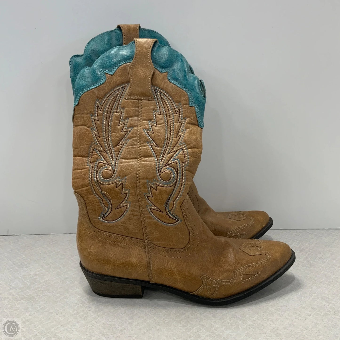 Boots Western By Coconuts In Brown, Size: 6