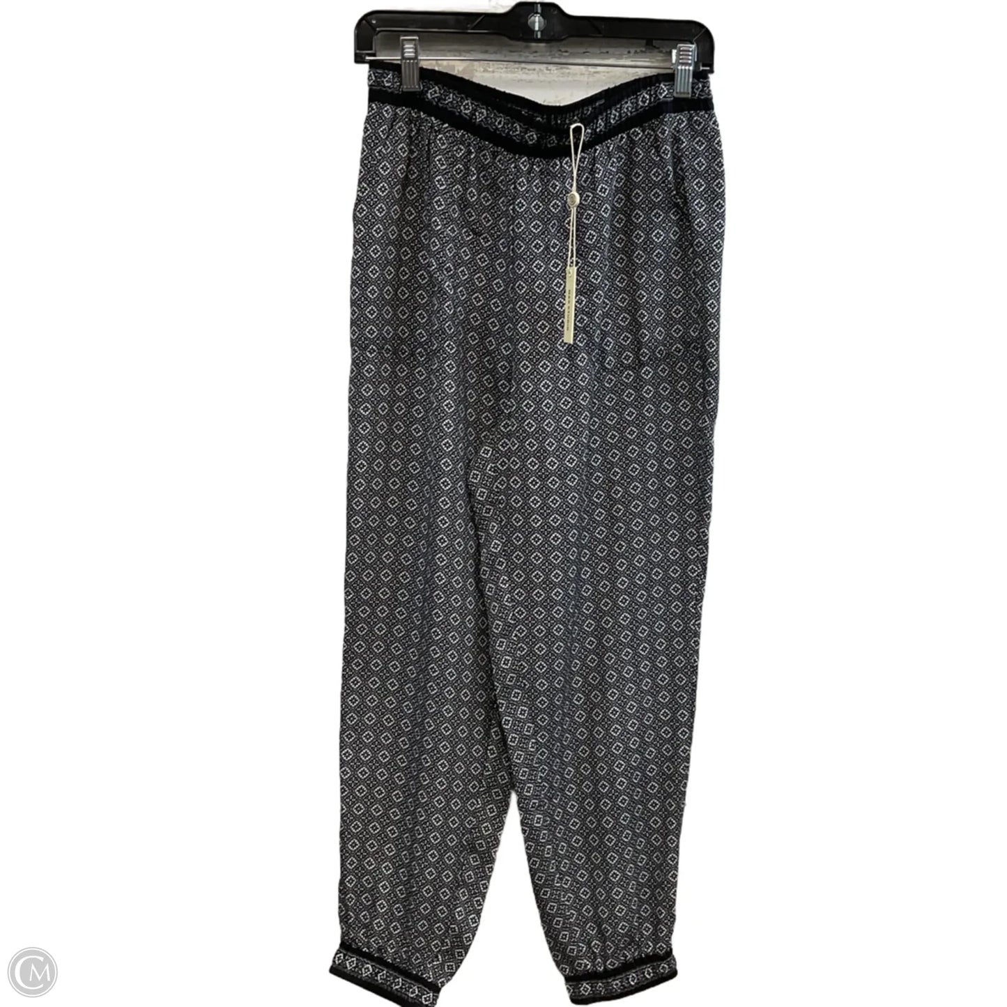 Pants Joggers By Max Studio In Black & White, Size: L
