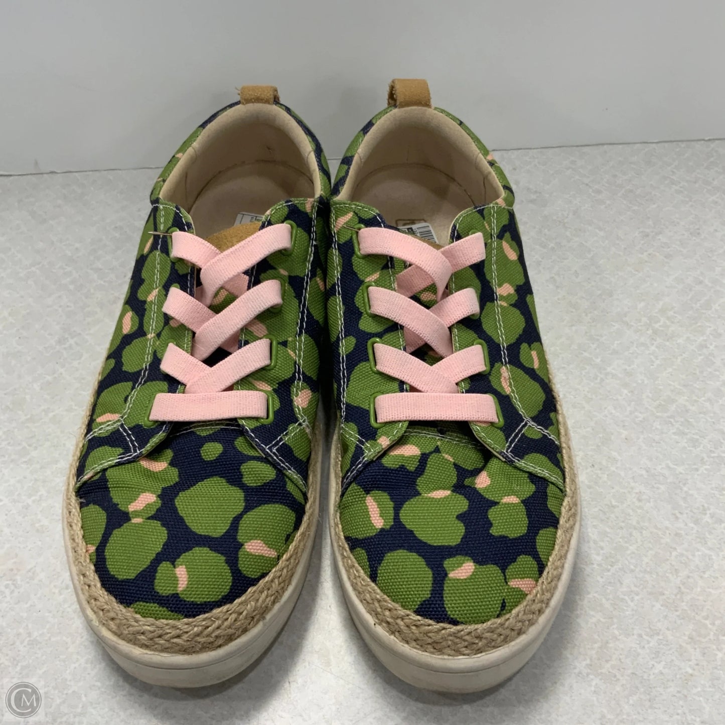 Shoes Sneakers By Spenco In Green, Size: 9.5