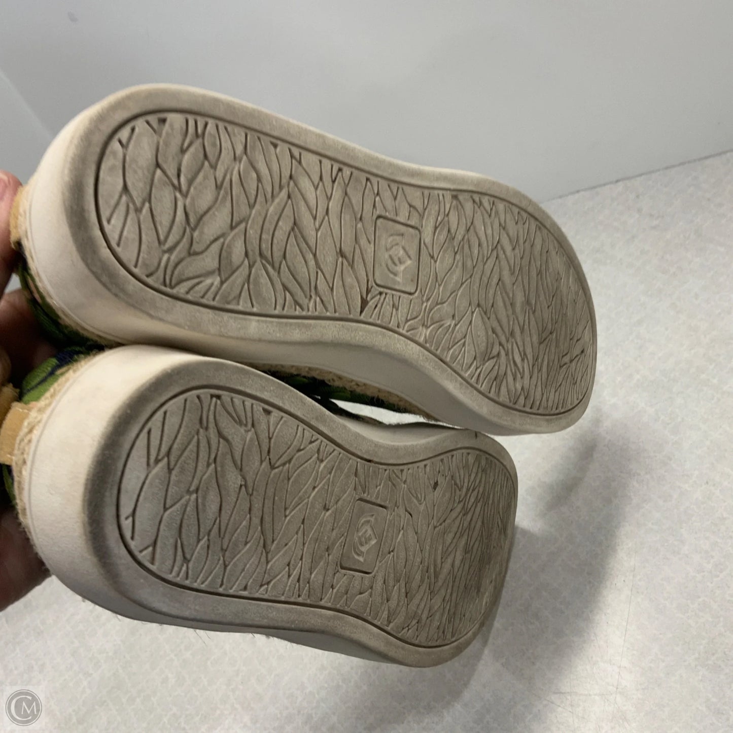 Shoes Sneakers By Spenco In Green, Size: 9.5