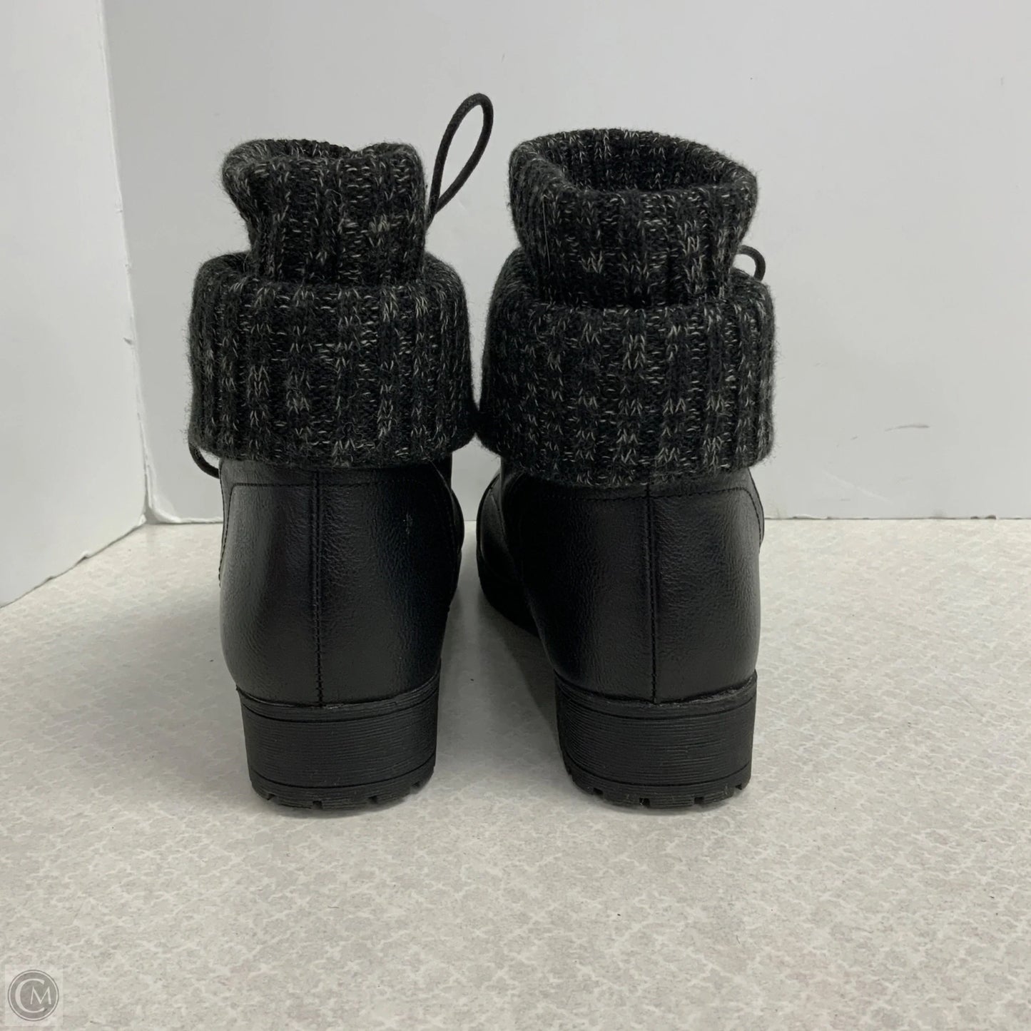 Boots Ankle Flats By Jessica Cline In Black, Size: 9