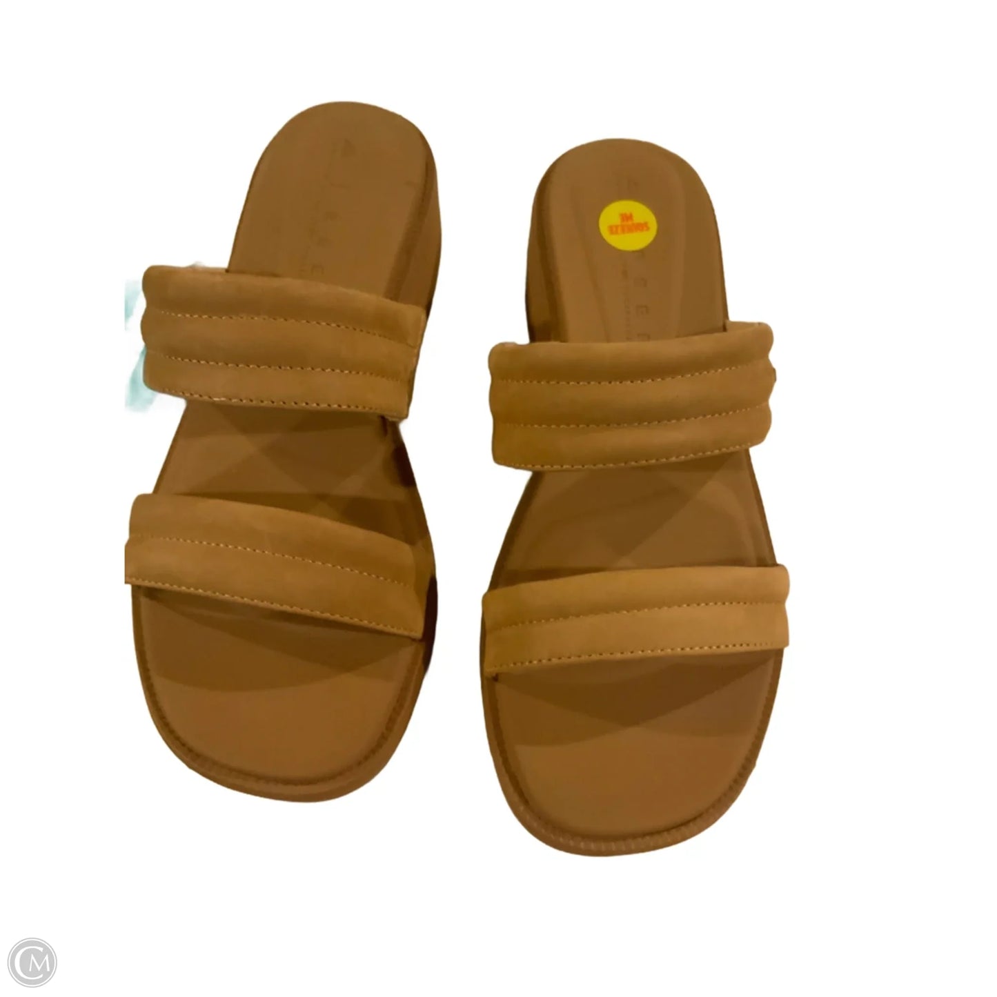 Sandals Heels Platform By Reef In Tan, Size: 9