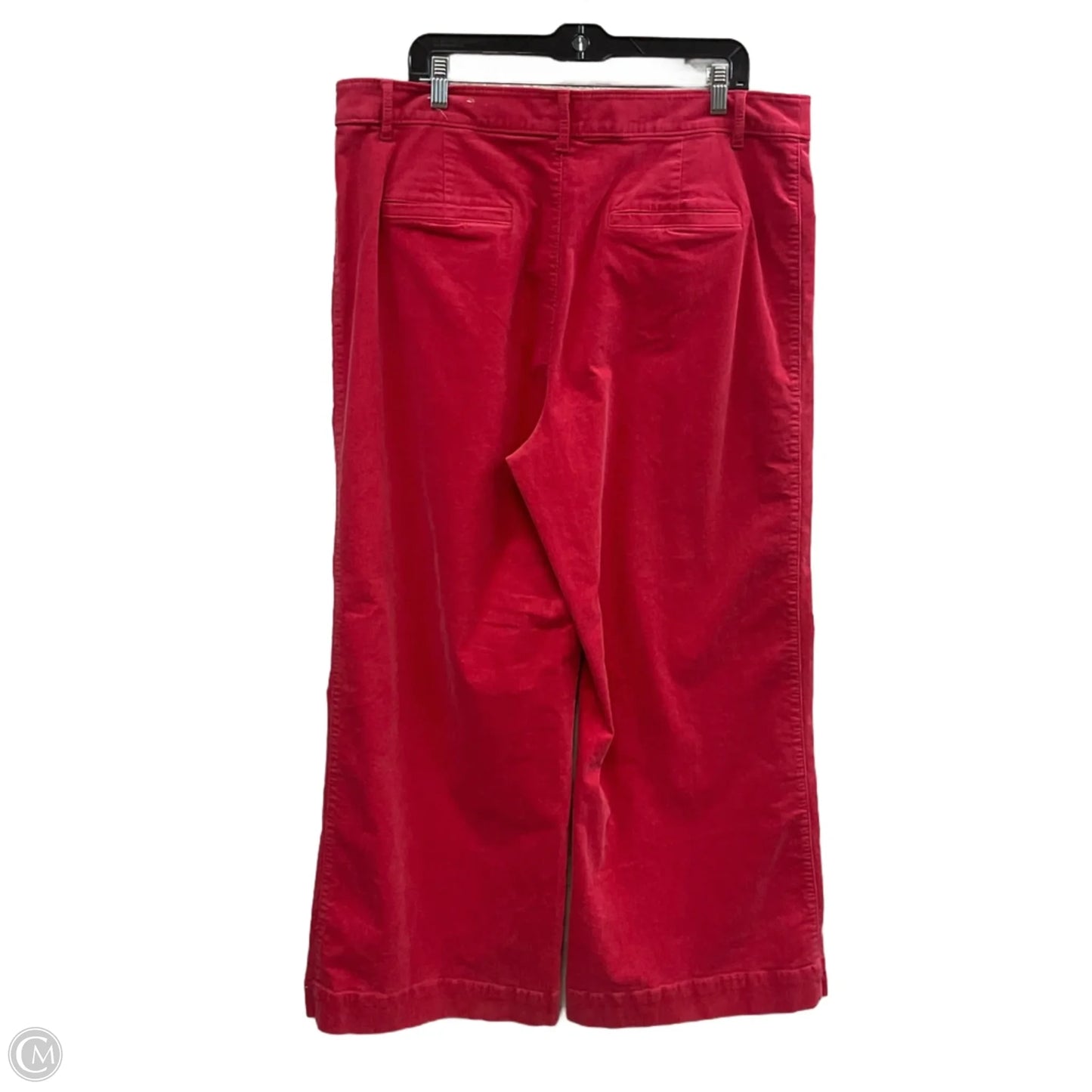 Pants Corduroy By Loft In Red, Size: 18