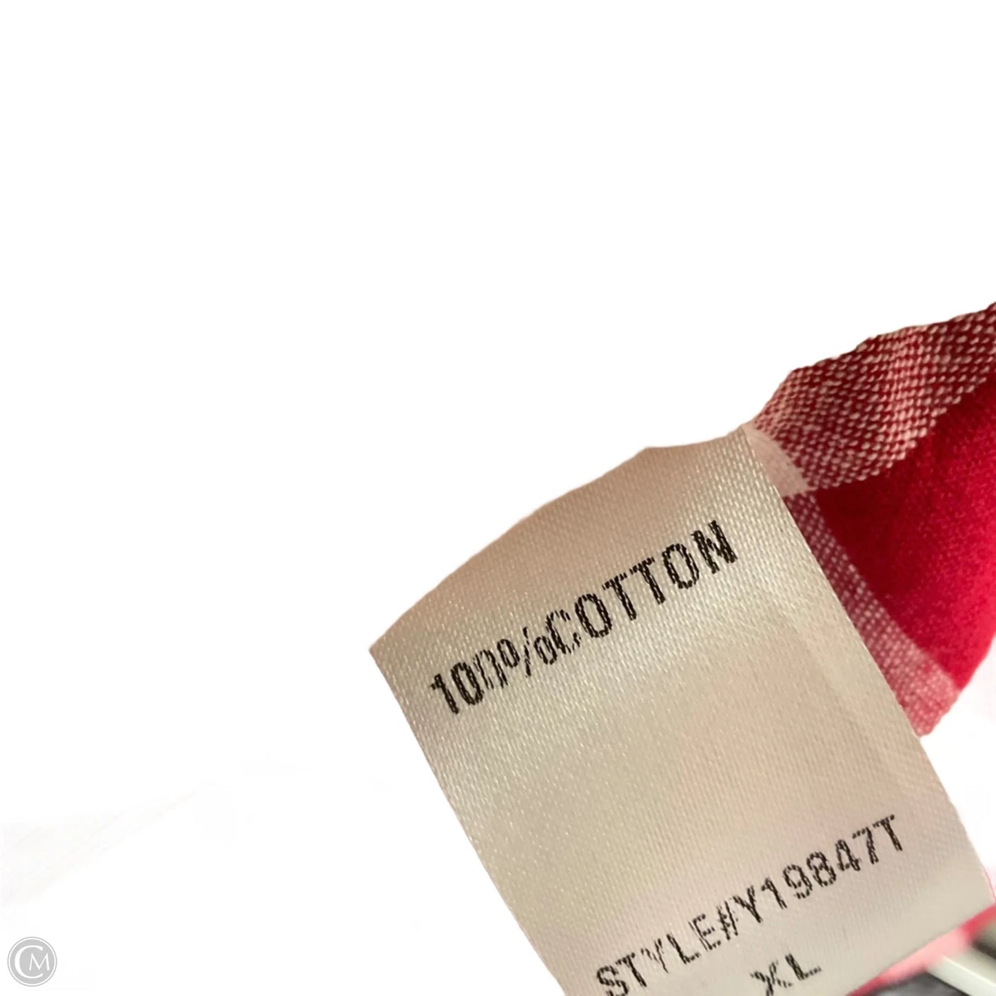 Blouse Long Sleeve By Pomander Place In Red & Yellow, Size: Xl