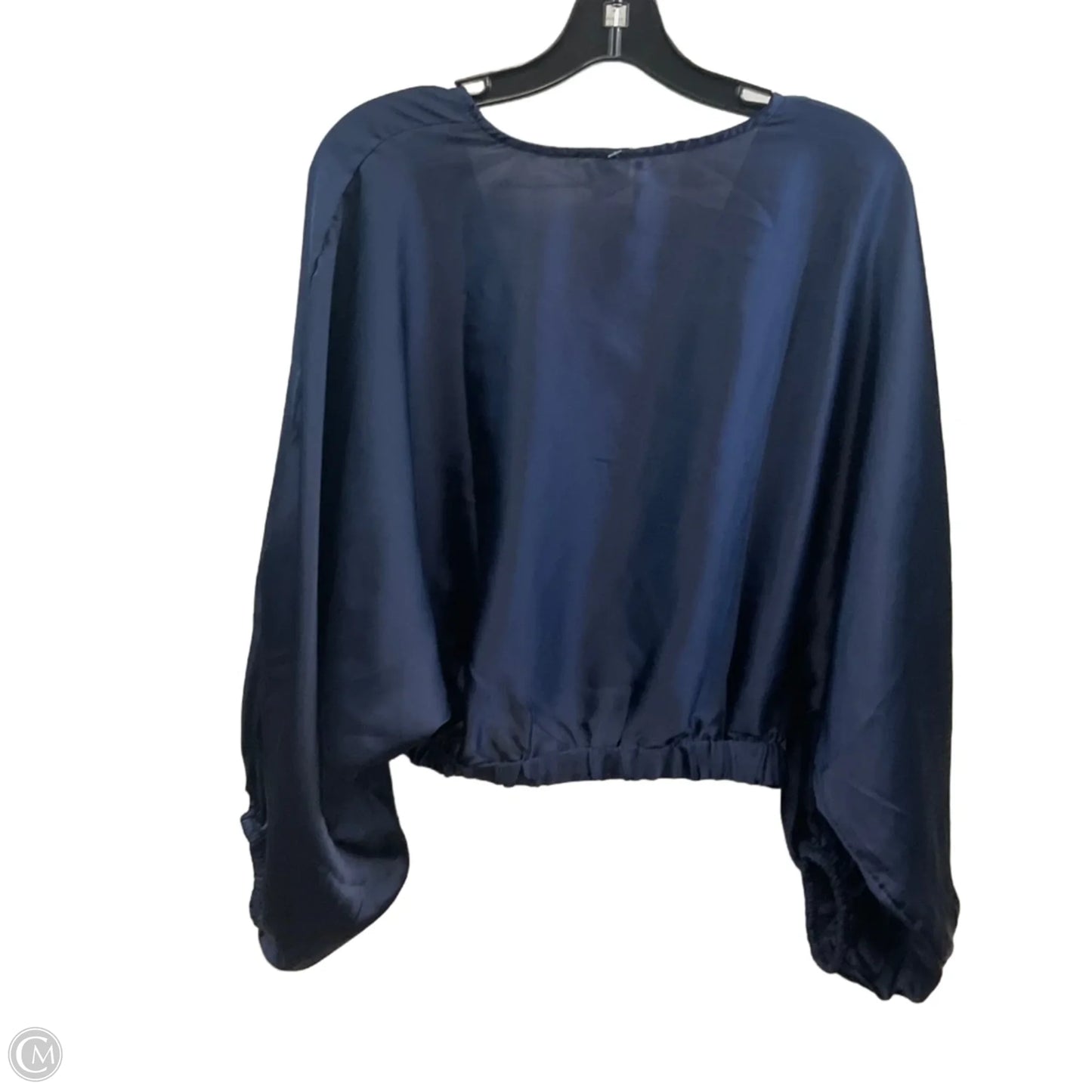 Top Long Sleeve By Free People In Navy, Size: Xs