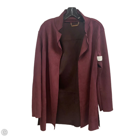 Jacket Other By T Tahari In Maroon, Size: S