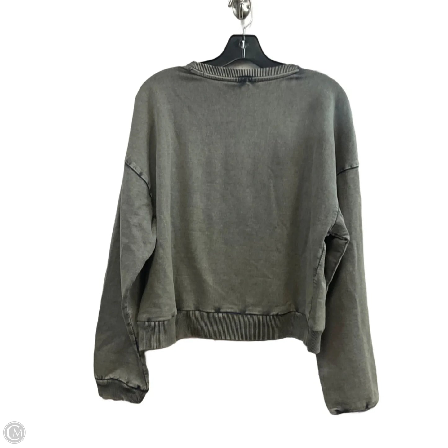 Top Long Sleeve By Pilcro In Grey, Size: Xs