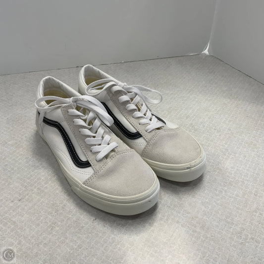 Shoes Sneakers By Vans In White, Size: 7