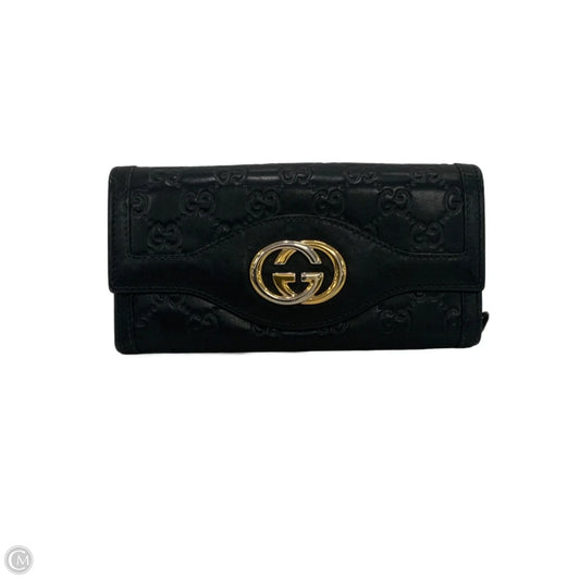 Wallet Luxury Designer By Gucci, Size: Large
