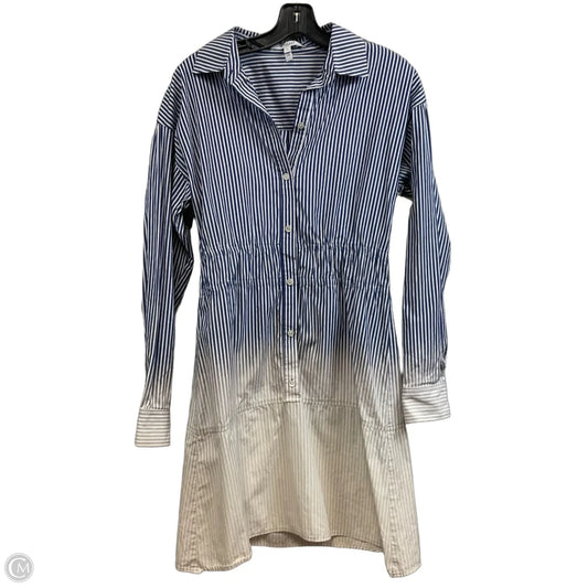 Dress Designer By Derek Lam In Blue & Tan, Size: Xs