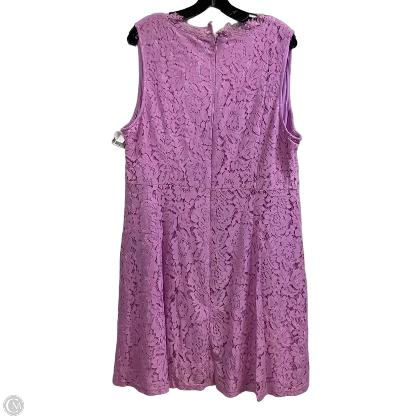 Dress Party Short By Suzanne Betro In Purple, Size: 3x