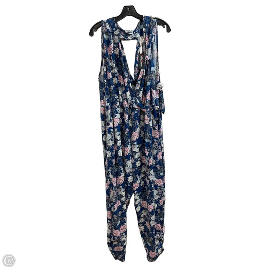 Jumpsuit By BELLABERRY In Blue, Size: 3x
