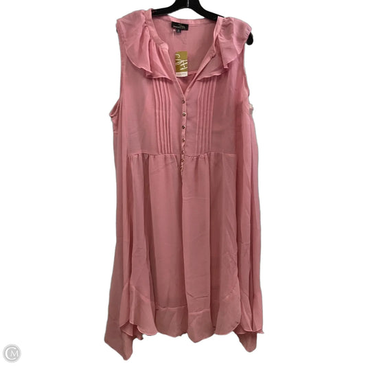 Dress Party Short By Suzanne Betro In Pink, Size: 2x