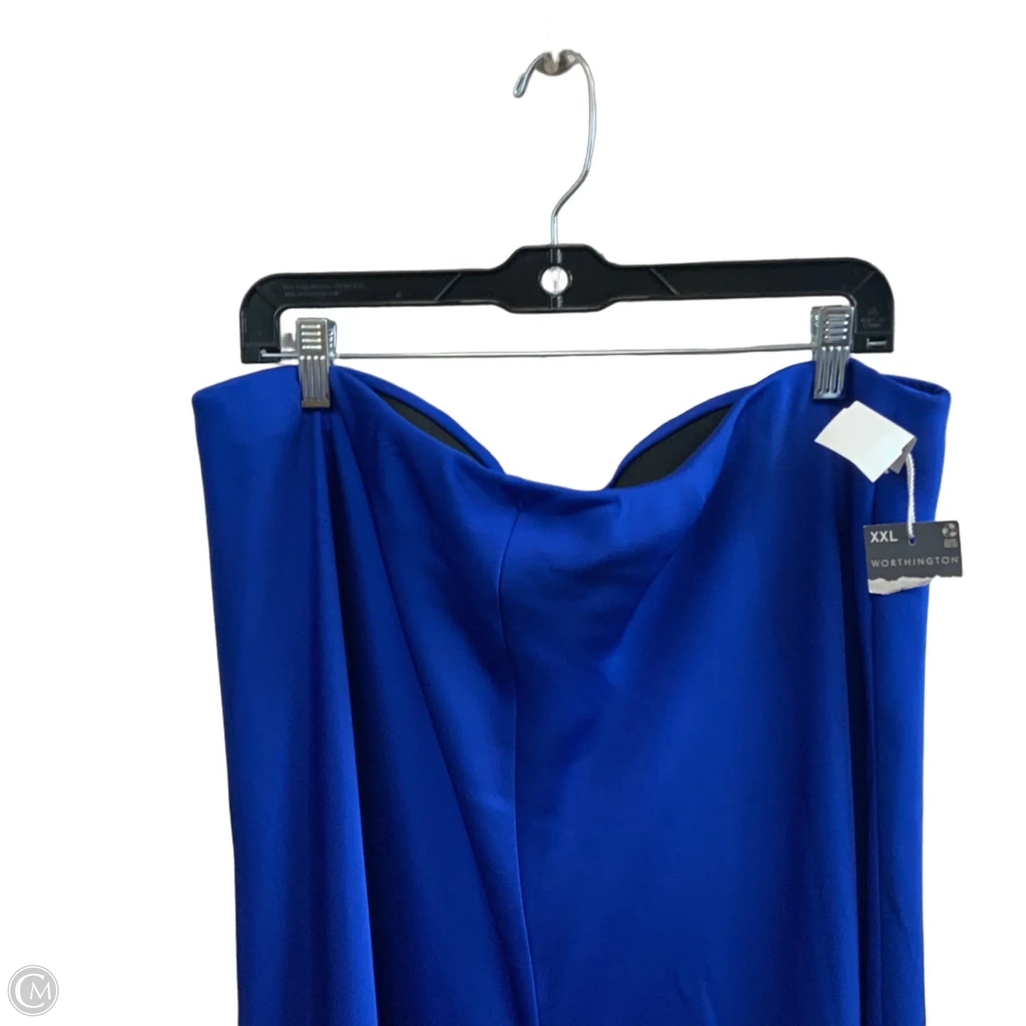 Skirt Maxi By Worthington In Blue, Size: Xxl
