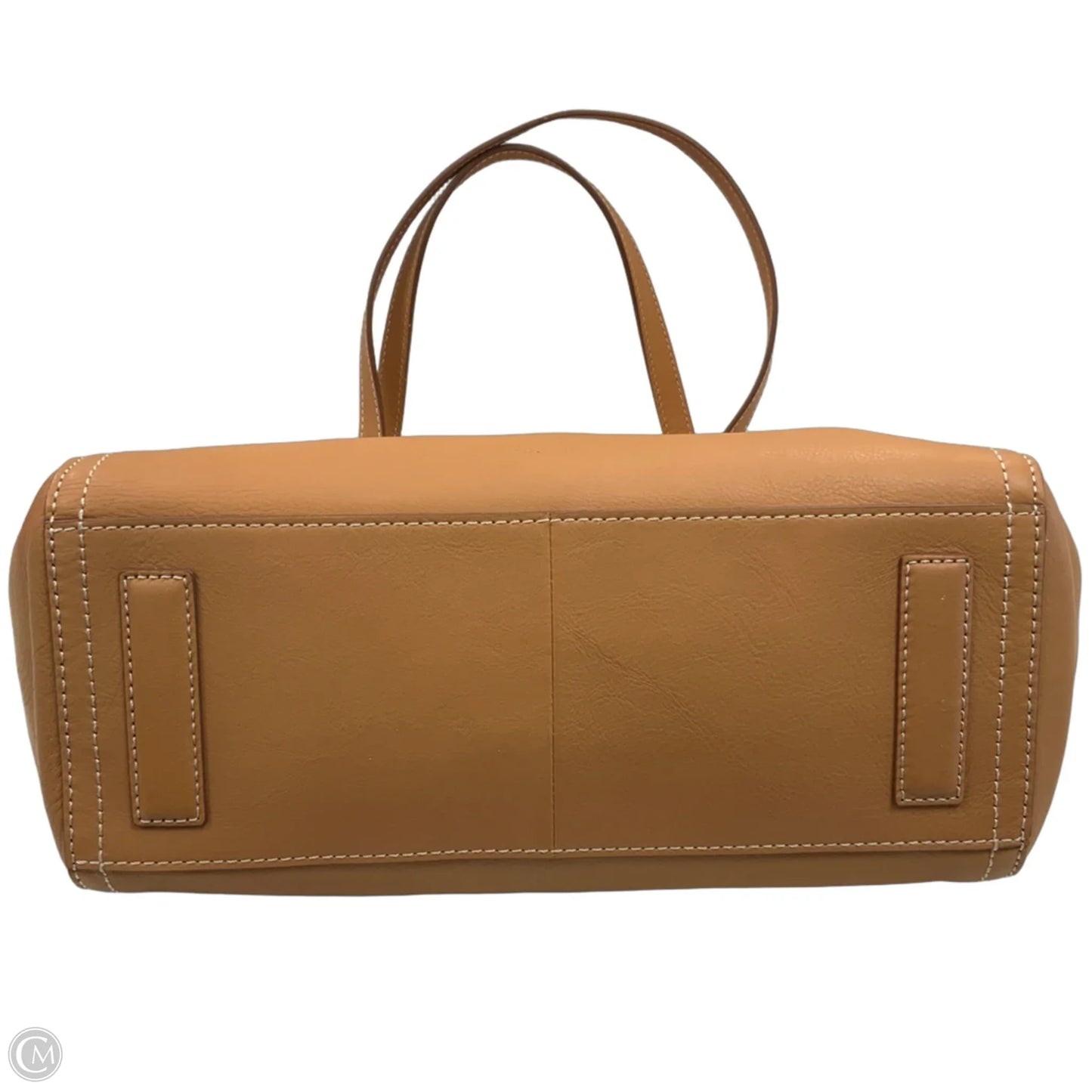 Handbag Leather By Fossil, Size: Large