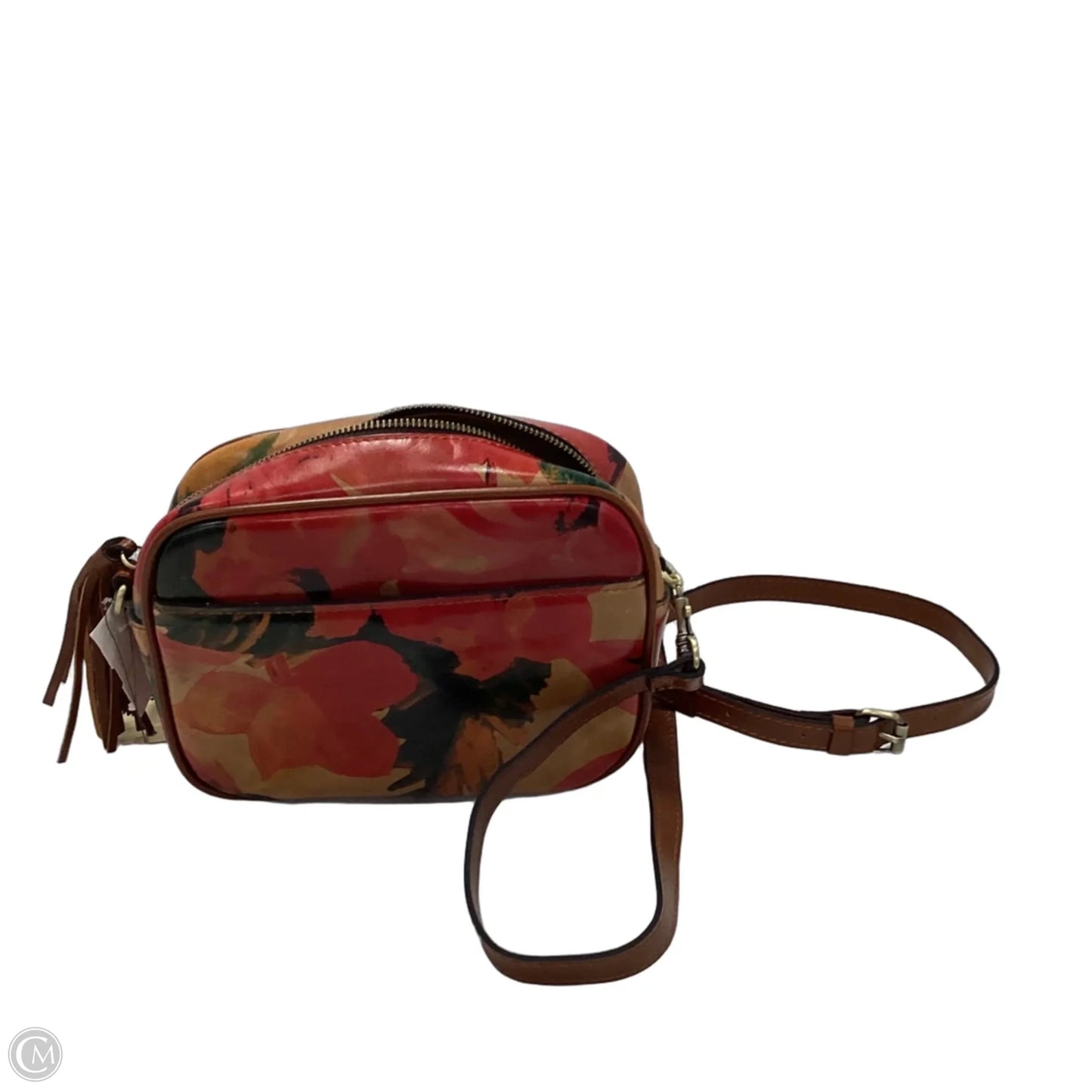 Crossbody Leather By Patricia Nash, Size: Large