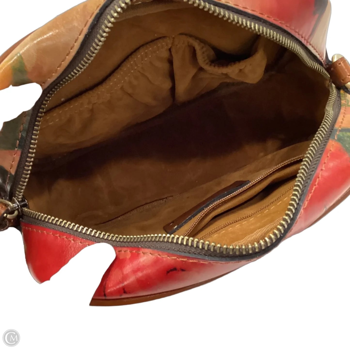 Crossbody Leather By Patricia Nash, Size: Large