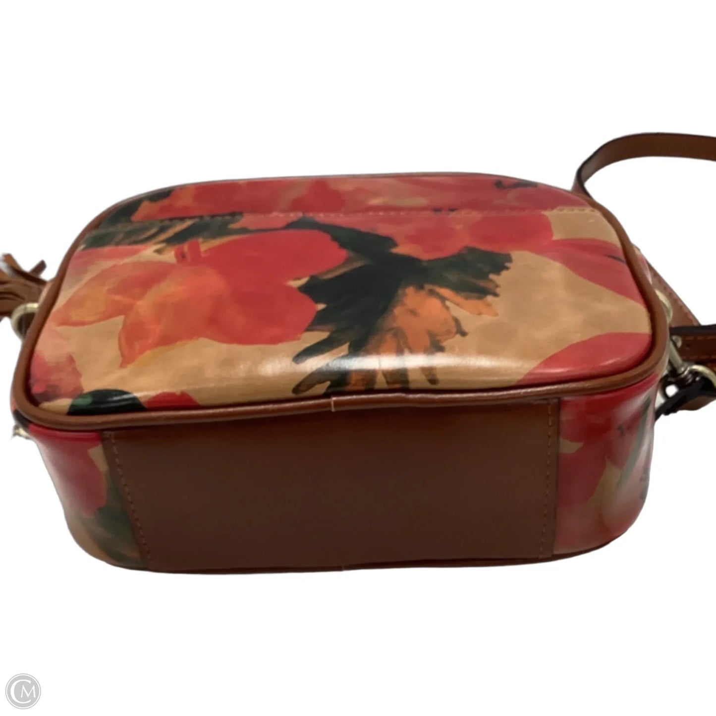 Crossbody Leather By Patricia Nash, Size: Large