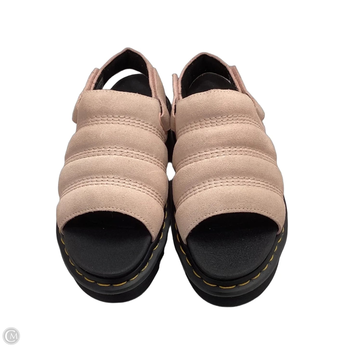 Sandals Flats By Dr Martens In Peach, Size: 8