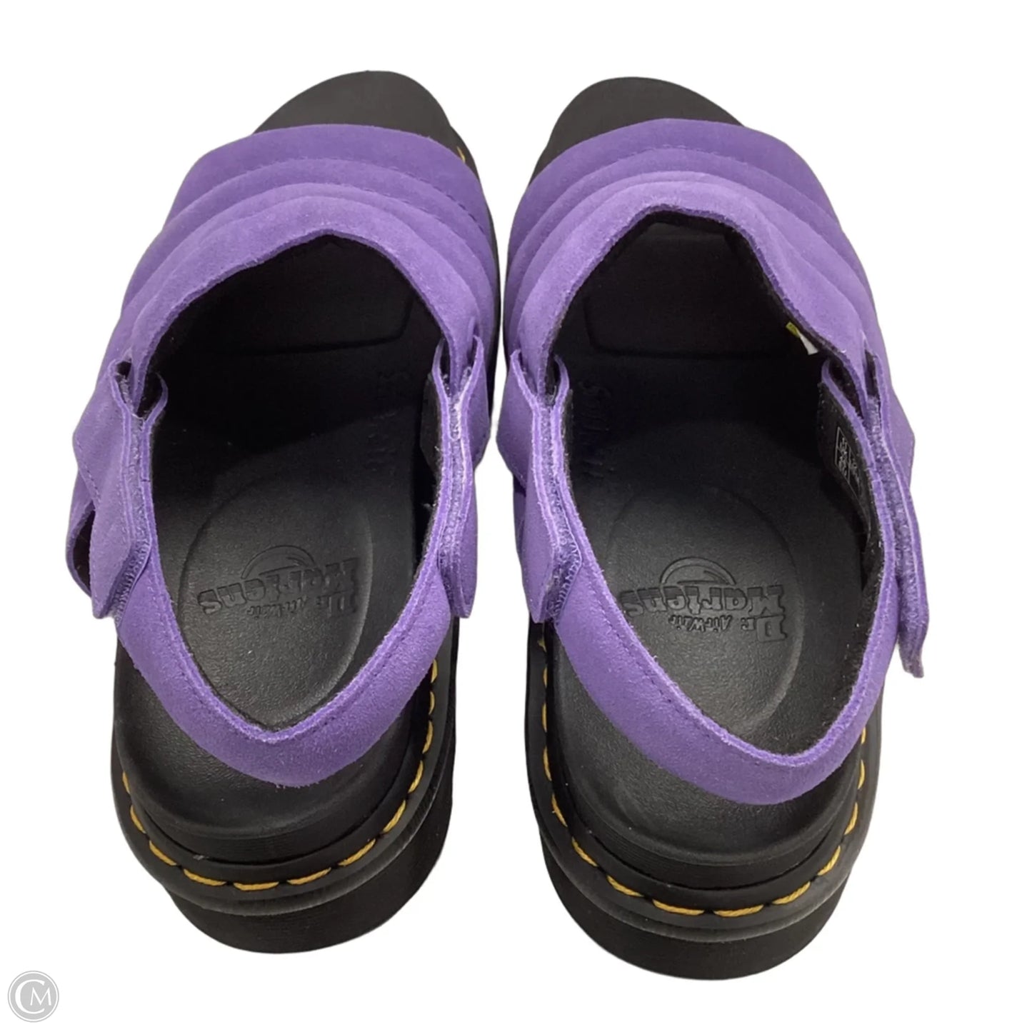 Sandals Flats By Dr Martens In Purple, Size: 13