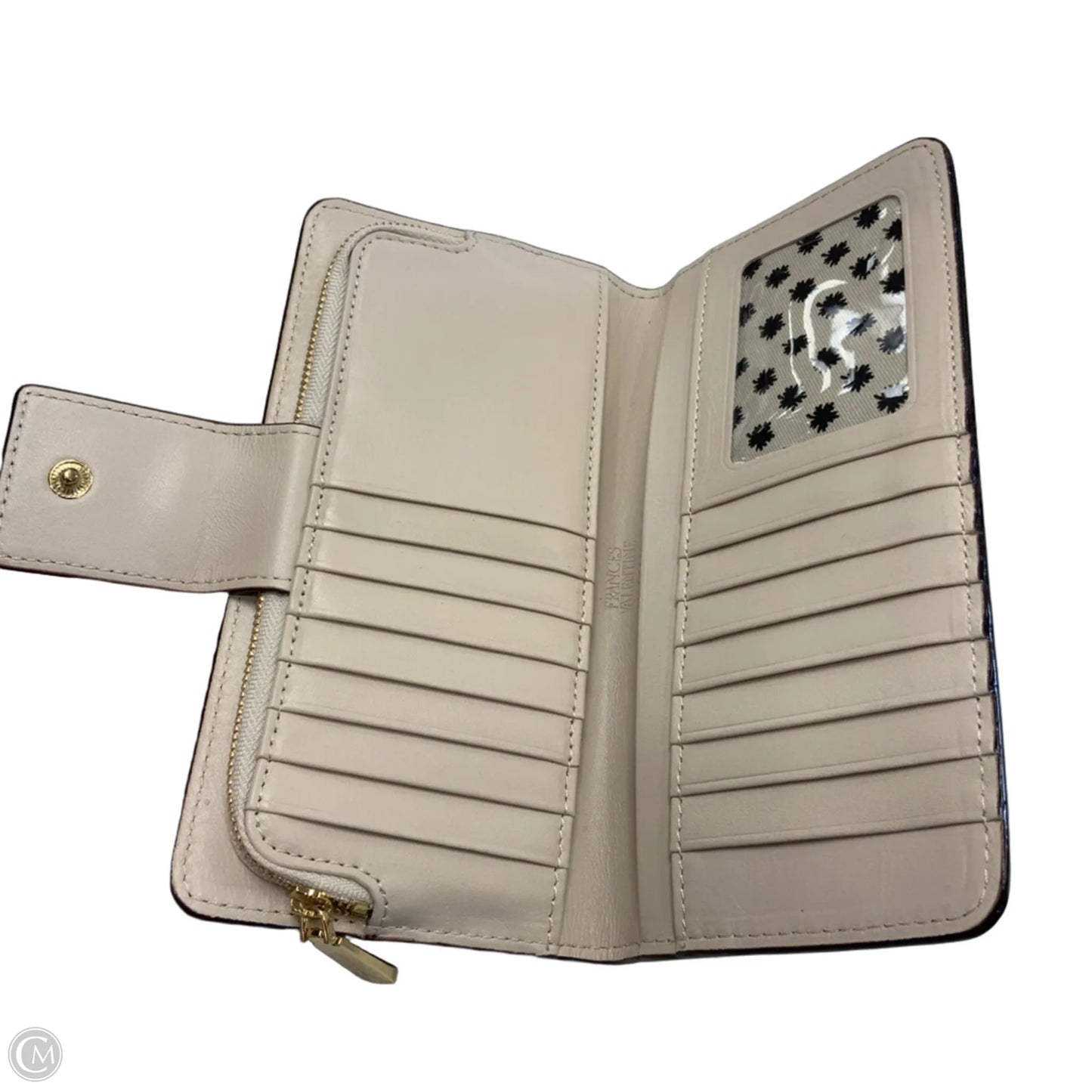 Wallet Leather By FRANCES VALENTINE Size: Small