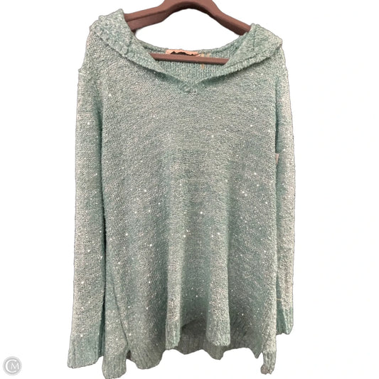 Sweater By Soft Surroundings In Blue, Size: Xl