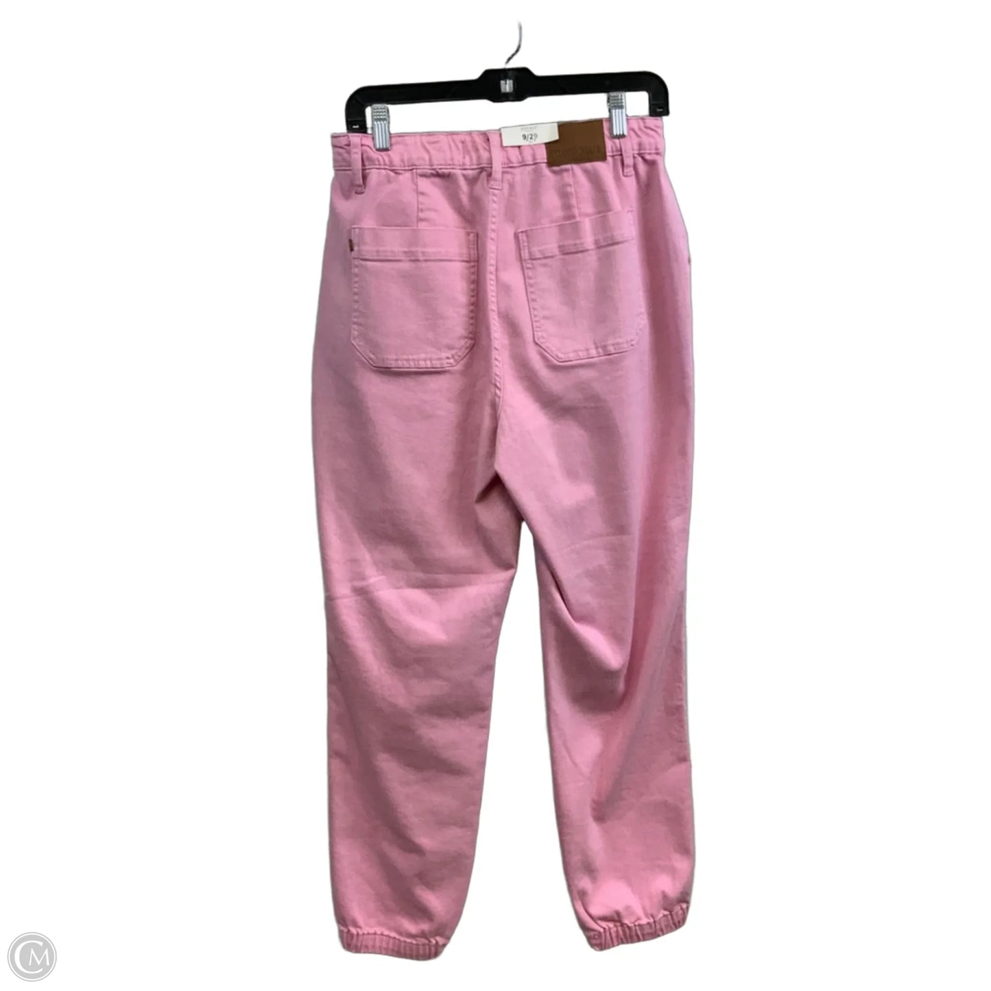 Pants Joggers By Judy Blue In Pink Denim, Size: 8