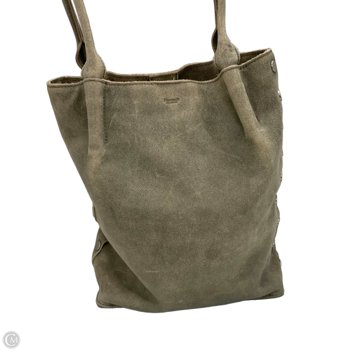 Handbag Leather By Hammitt, Size: Medium