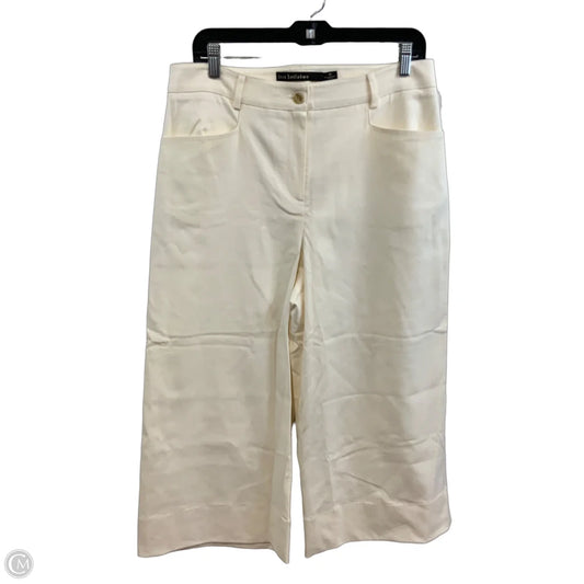 Pants Cropped By IRIS SETLAKWE In Cream, Size: 10