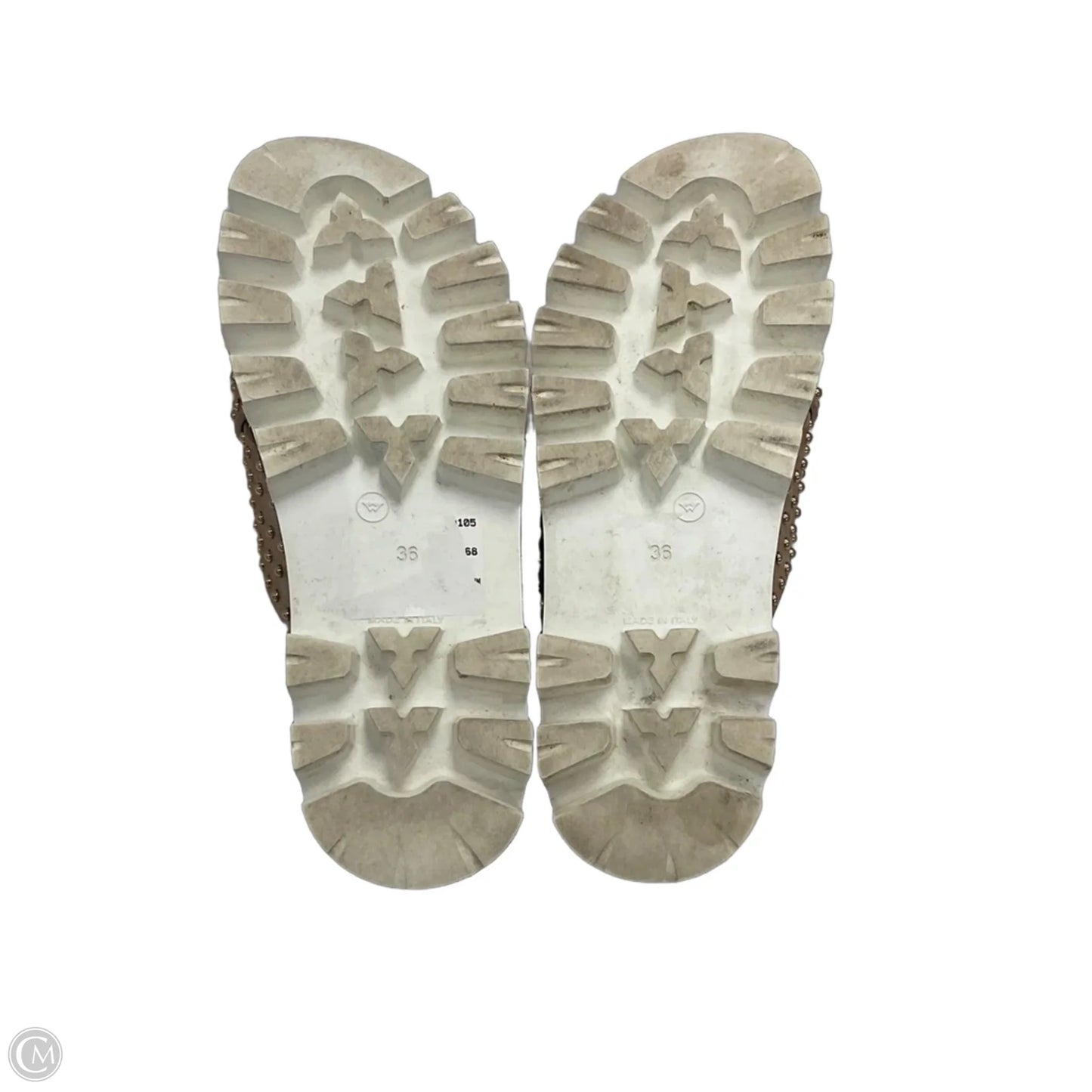 Sandals Flats By Red V In Beige, Size: 6