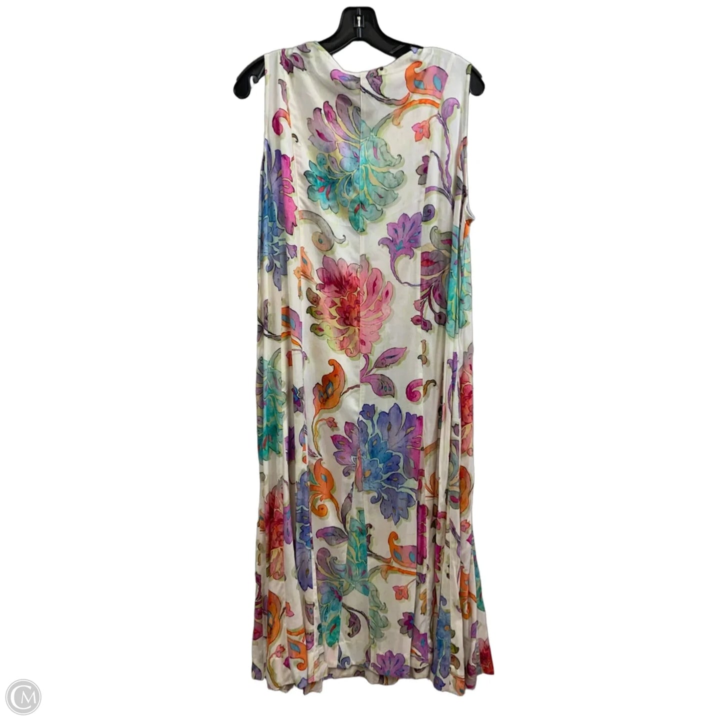 Dress Casual Maxi By Soft Surroundings In White, Size: 2x