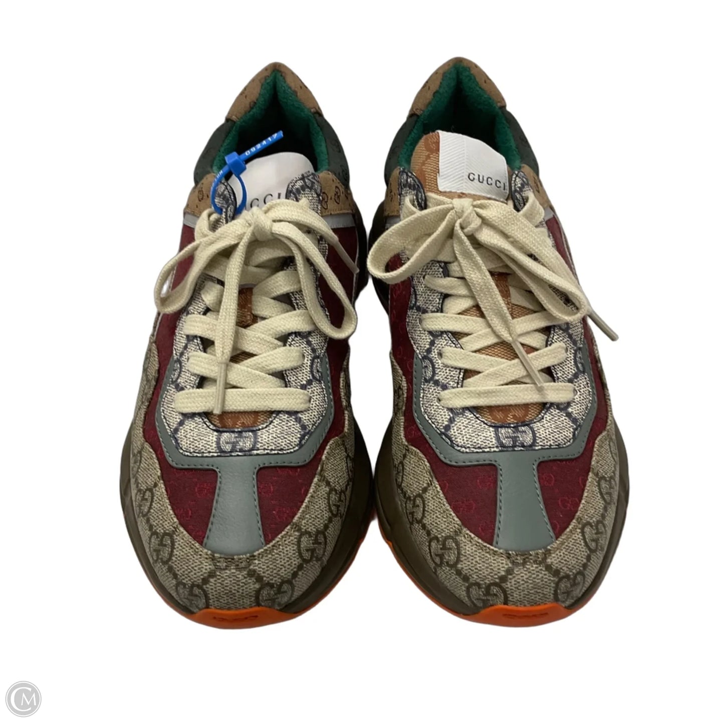 Shoes Luxury Designer By Gucci In Taupe, Size: 8