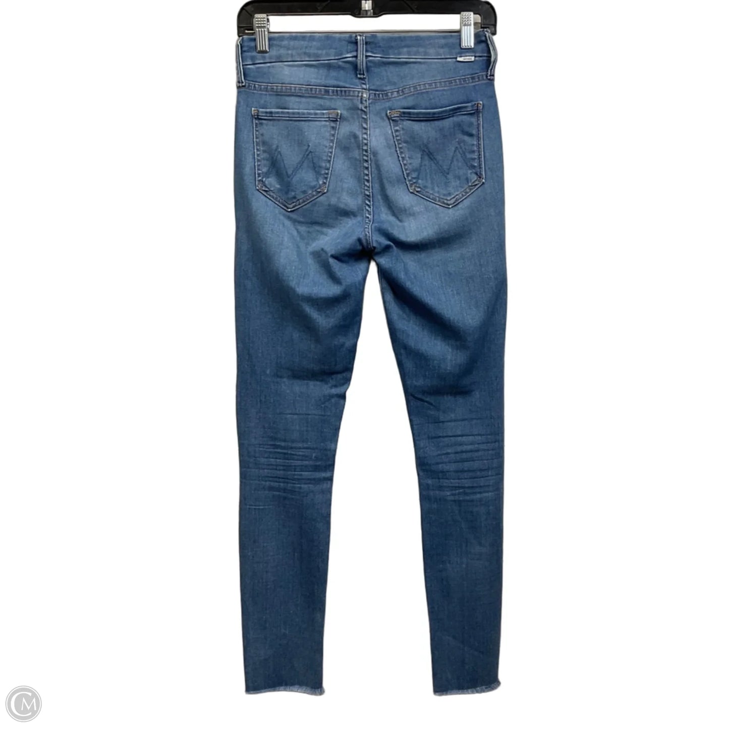 Jeans Skinny By Mother In Blue Denim, Size: 0