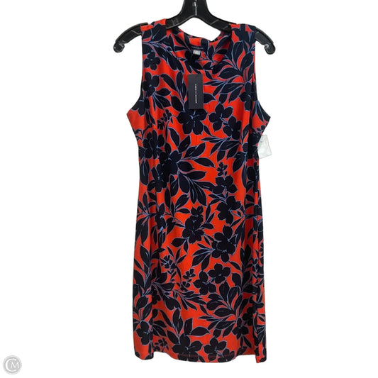 Dress Casual Short By Tommy Hilfiger In Blue & Red, Size: M