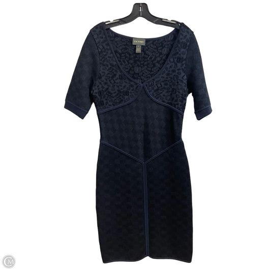 Dress Designer By Zac Posen In Navy, Size: L