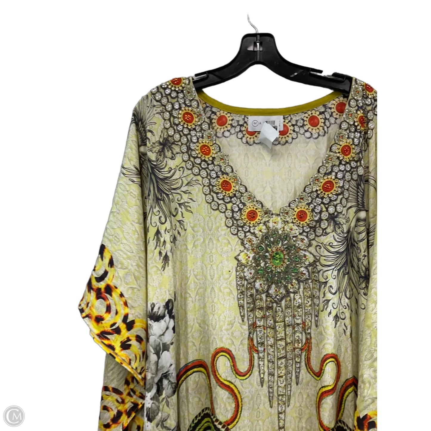 Dress Casual Maxi By MARQUE A LA MODE In Yellow, Size: S