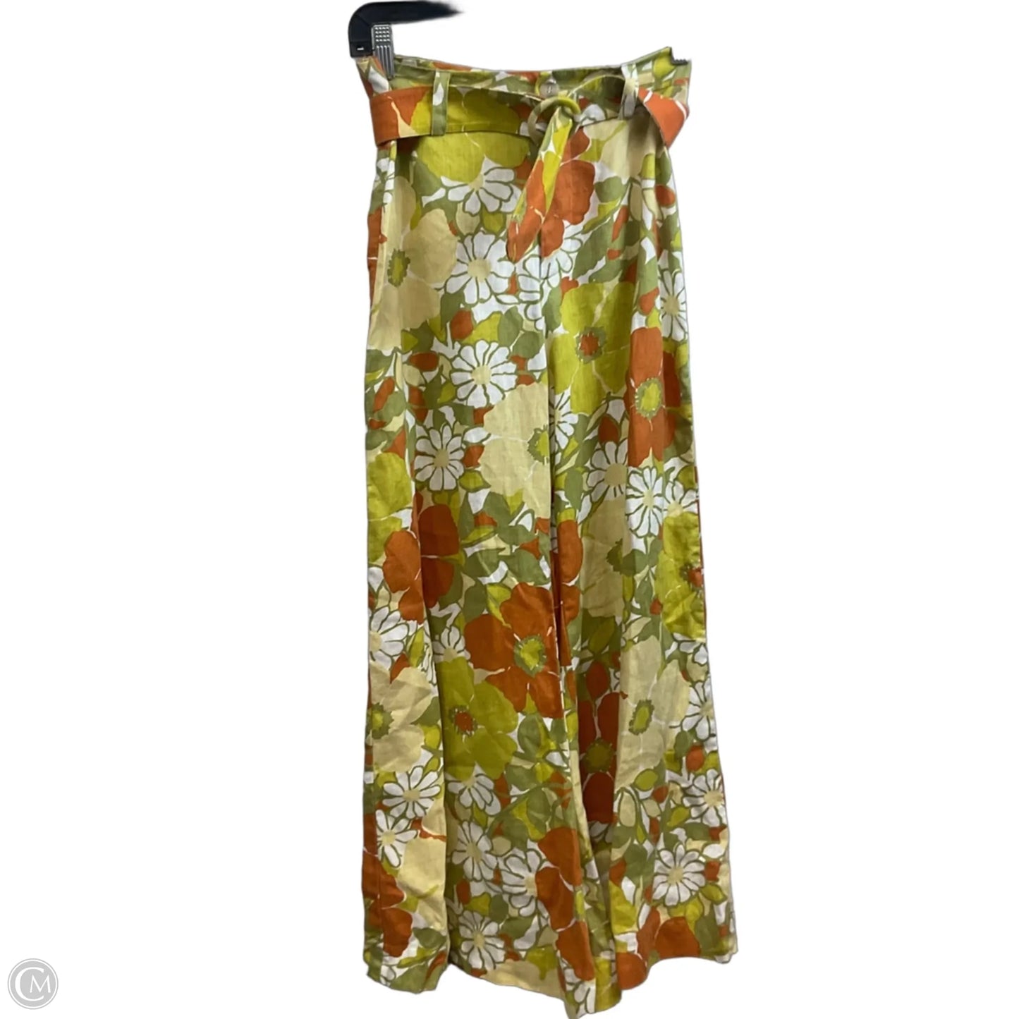 Pants Linen By Faithfull The Brand In Green, Size: 2