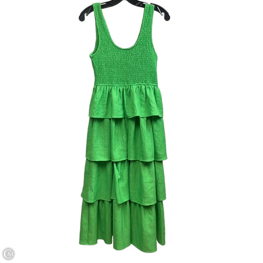 Dress Casual Maxi By Entro In Green, Size: S