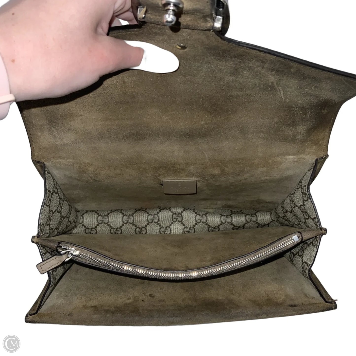 Handbag Luxury Designer By Gucci, Size: Medium