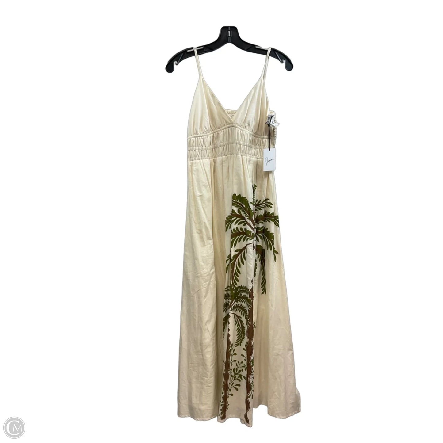 Dress Casual Maxi By Japna In Cream, Size: S