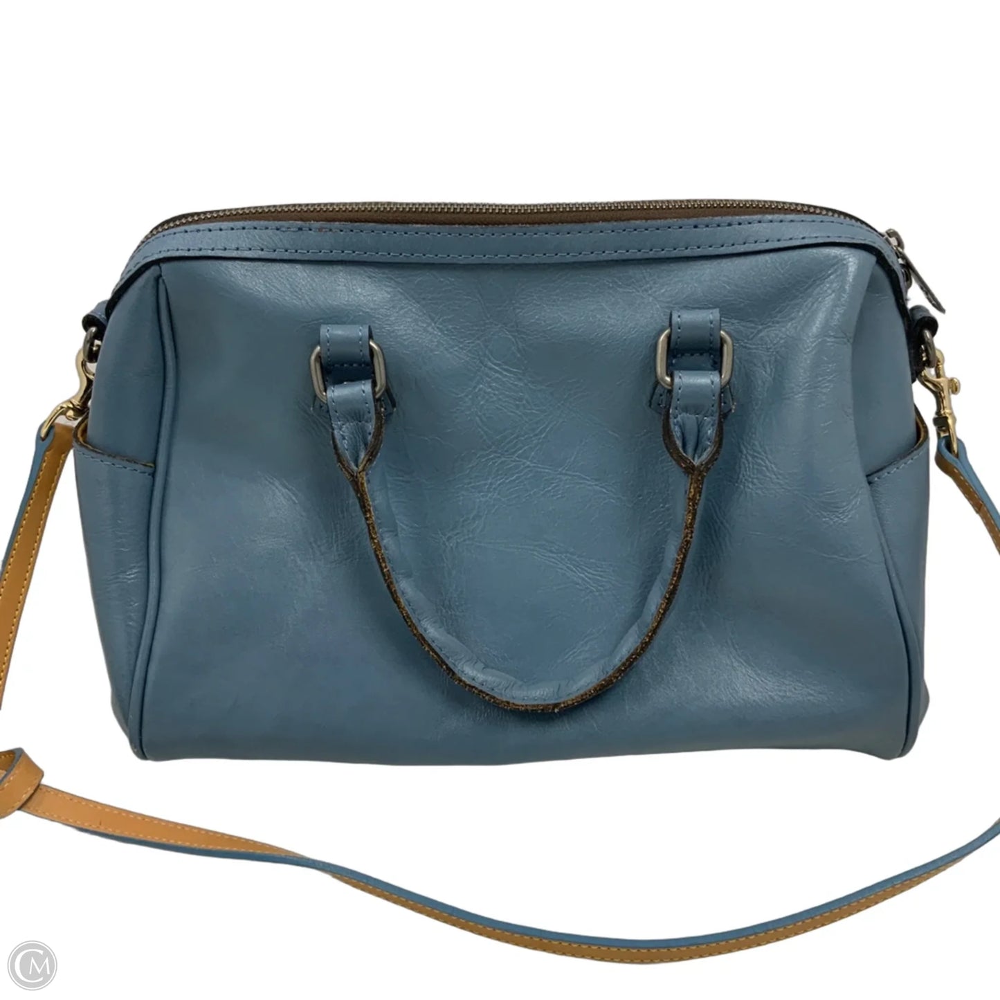 Handbag Leather By Patricia Nash, Size: Medium