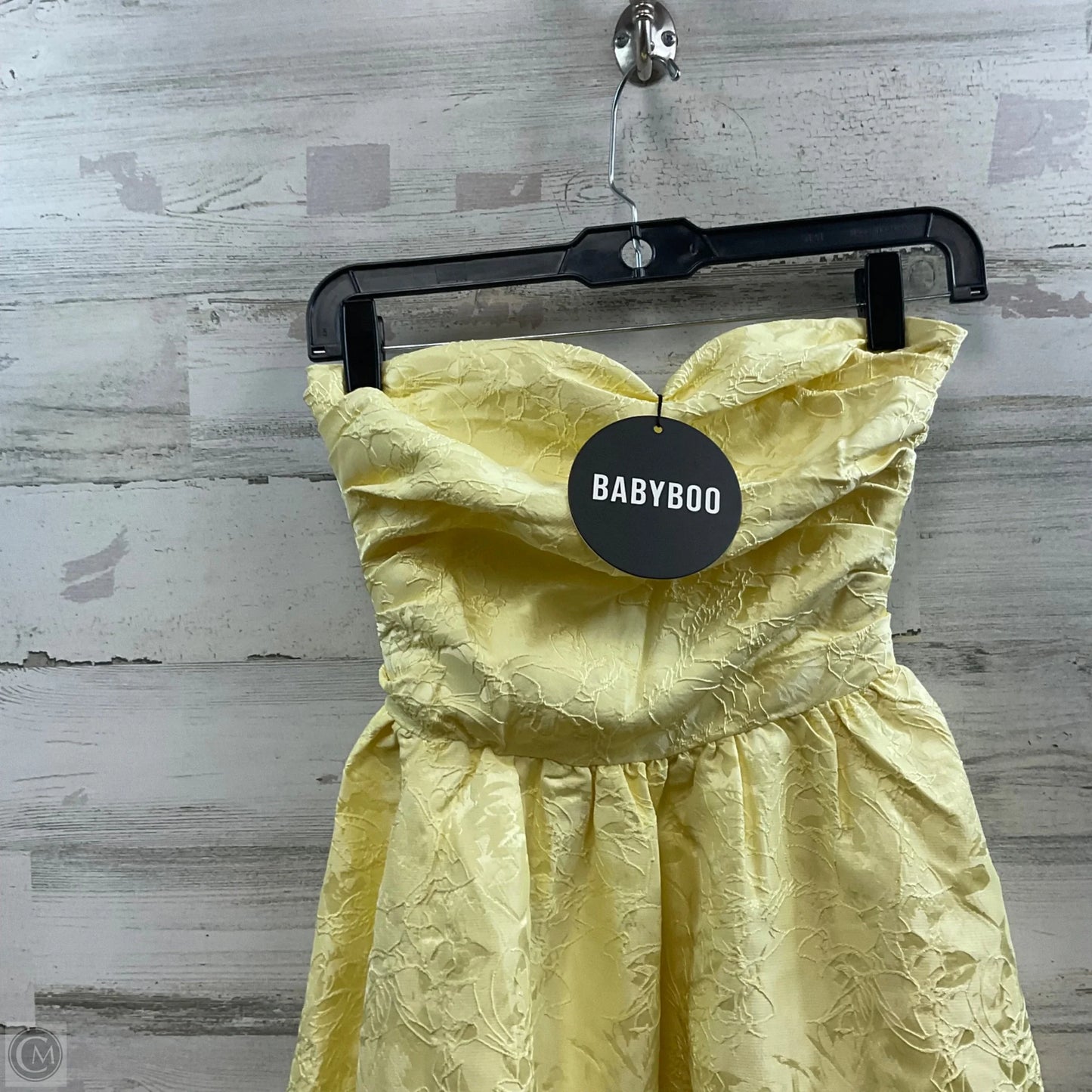 Dress Party Midi By BABYBOO In Yellow, Size: Xs