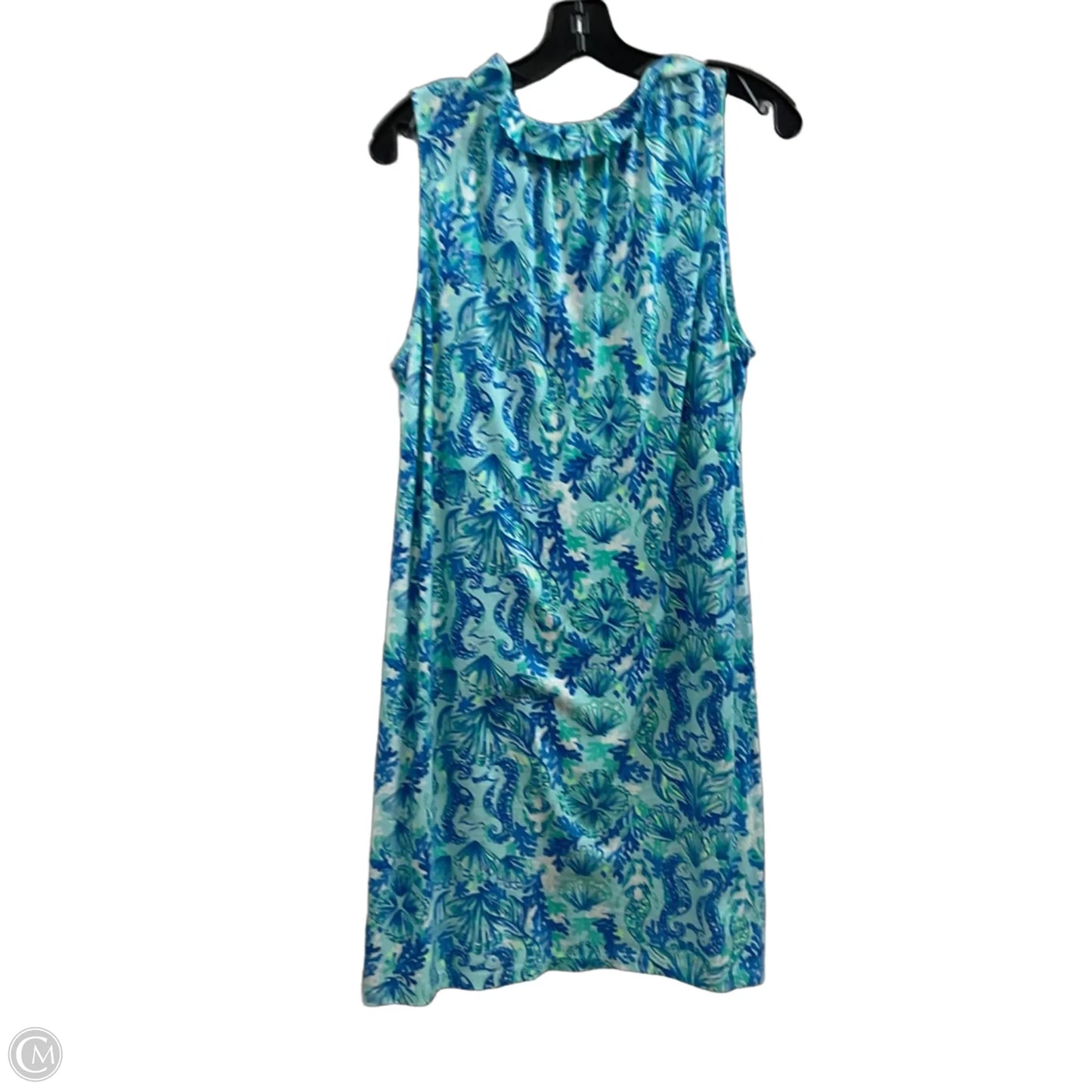 Dress Casual Short By Lilly Pulitzer In Blue, Size: L