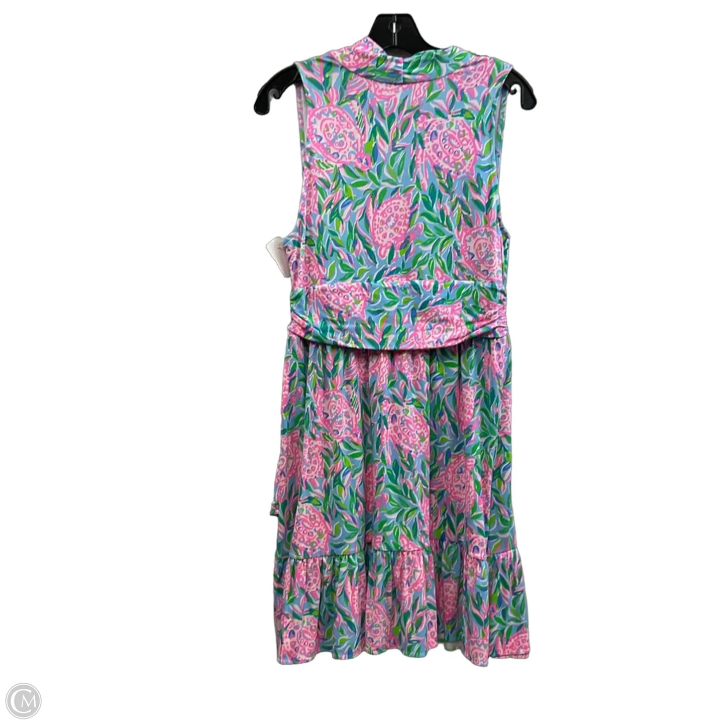 Dress Casual Short By Lilly Pulitzer In Blue & Pink, Size: M
