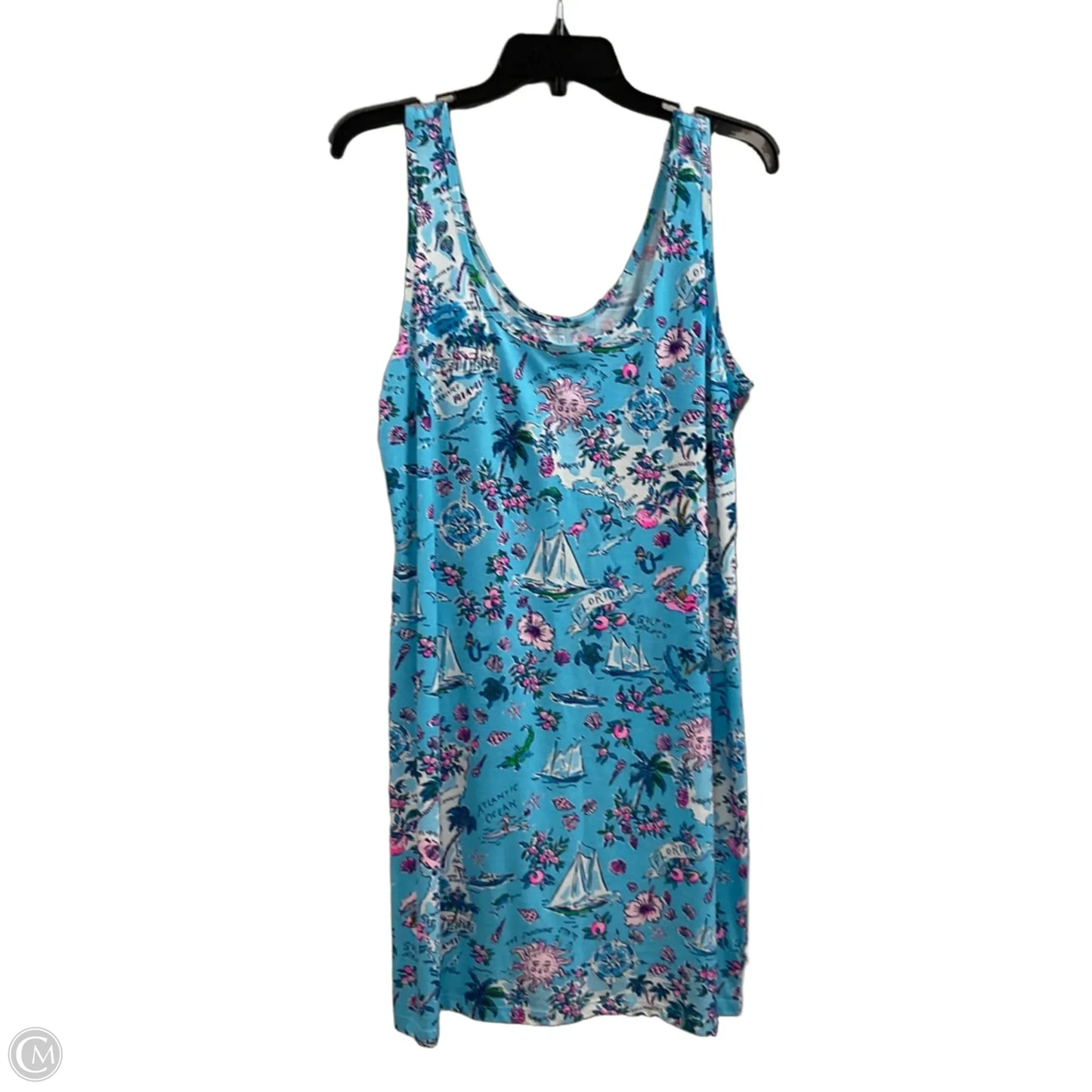 Dress Casual Short By Lilly Pulitzer In Pink, Size: L