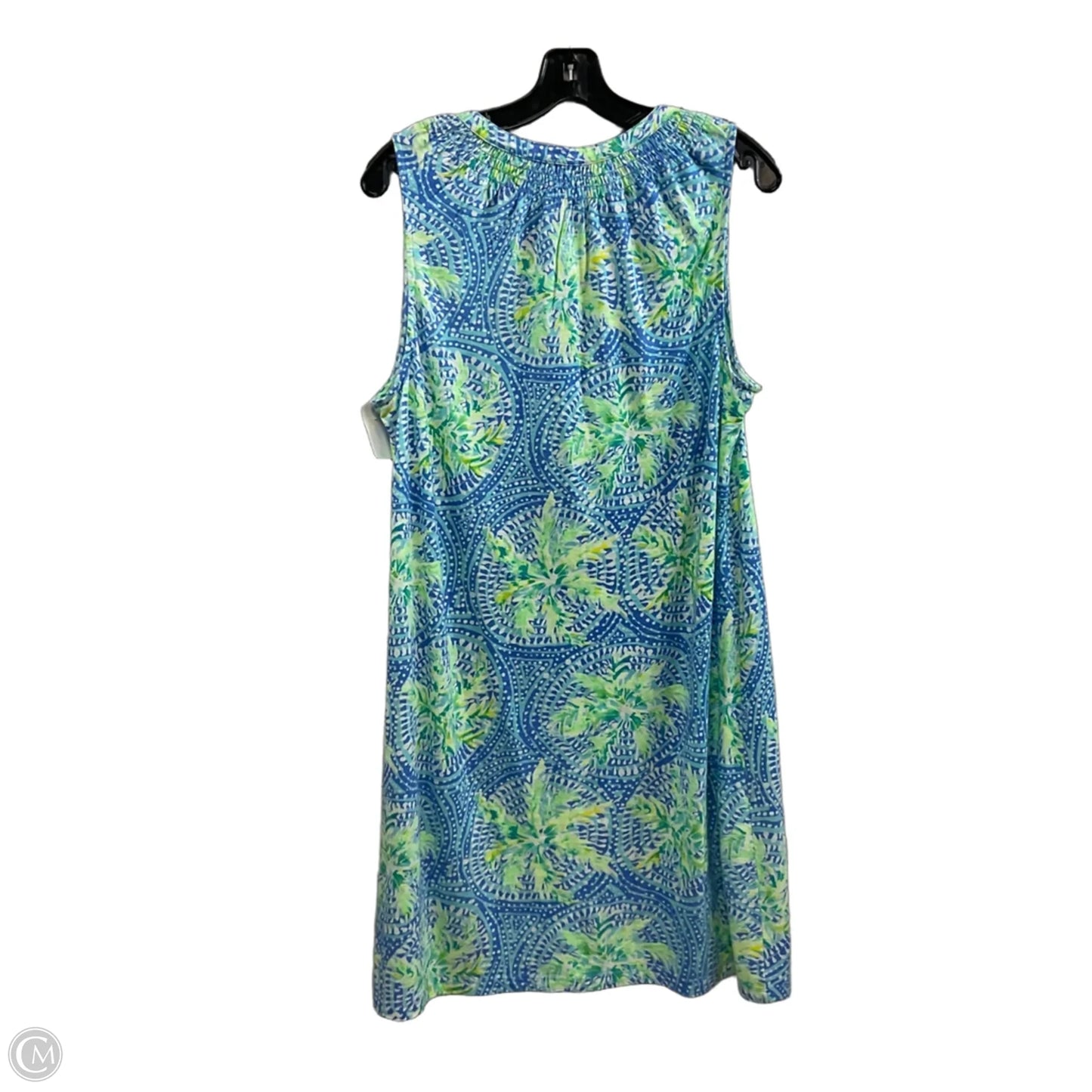 Dress Casual Short By Lilly Pulitzer In Blue & Green, Size: L