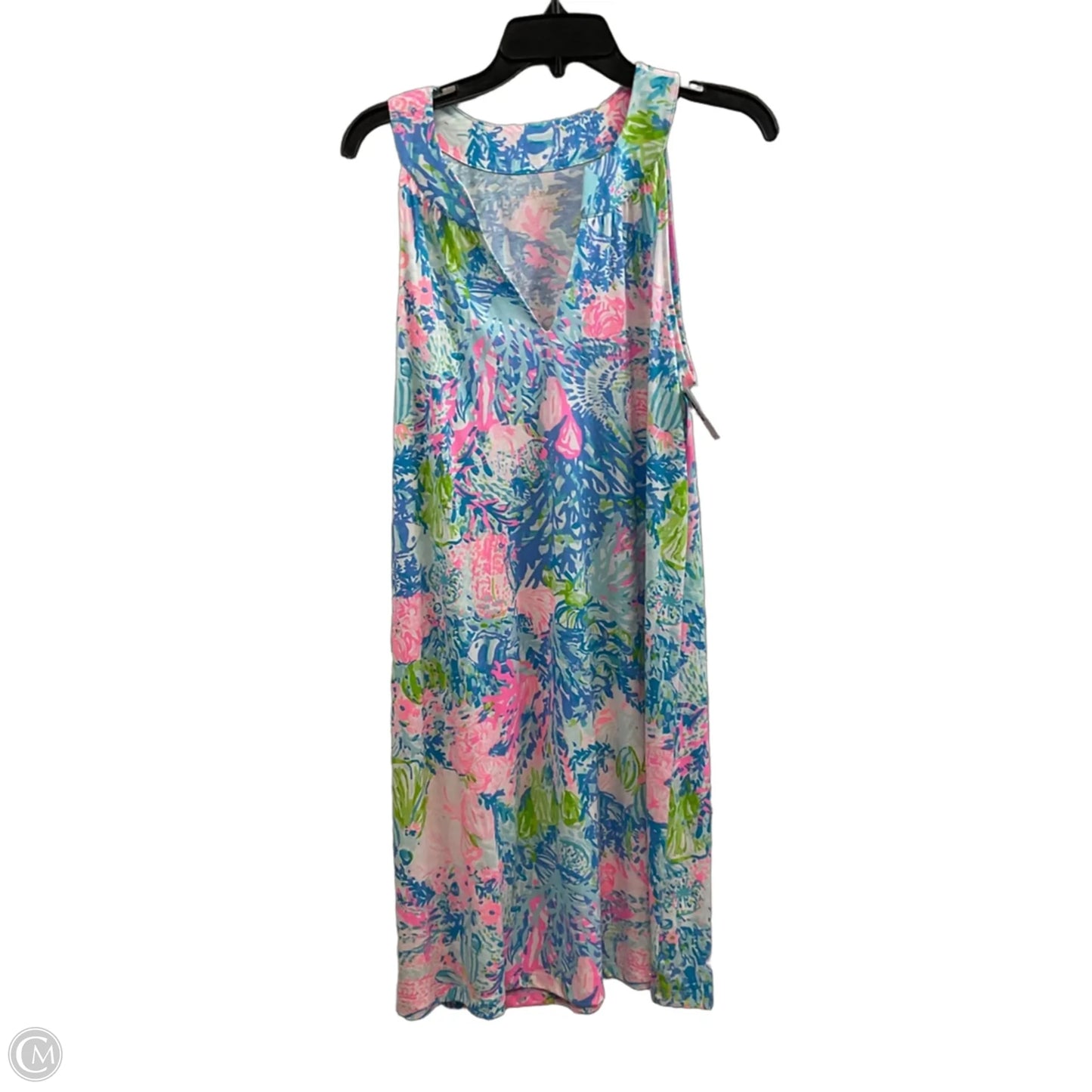 Dress Casual Short By Lilly Pulitzer In Blue, Size: L