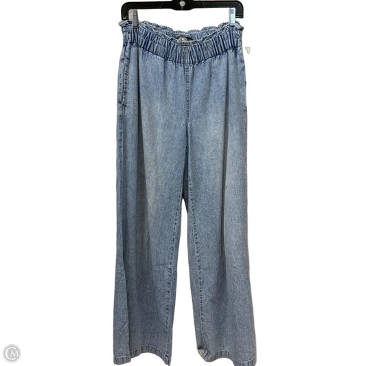 Jeans Wide Leg By Rewash In Blue Denim, Size: M